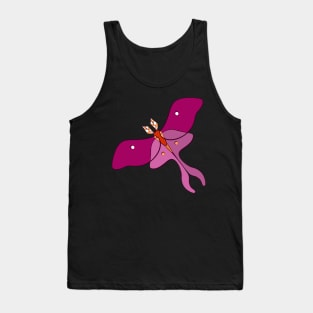 Lesbian Pride Moth Tank Top